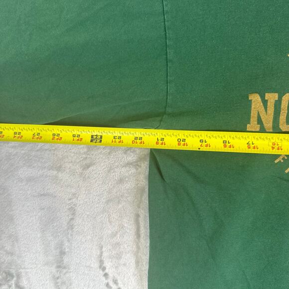 Notre Dame Adidas Long Sleeve T Shirt Men's L Green Fighting Irish - Picture 6 of 7